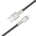 ColorWay Кабель ColorWay USB - micro USB (M/M), Metal Head, 2.4 А, 1 м, Black (CW-CBUM046-BK)