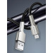 ColorWay Кабель ColorWay USB - micro USB (M/M), Metal Head, 2.4 А, 1 м, Black (CW-CBUM046-BK)