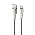 ColorWay Кабель ColorWay USB - micro USB (M/M), Metal Head, 2.4 А, 1 м, Black (CW-CBUM046-BK)