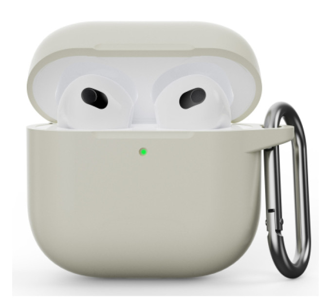 Armorstandart Чохол для навушників Armorstandart Hang Case для Apple AirPods 4 Antique white (ARM81279)