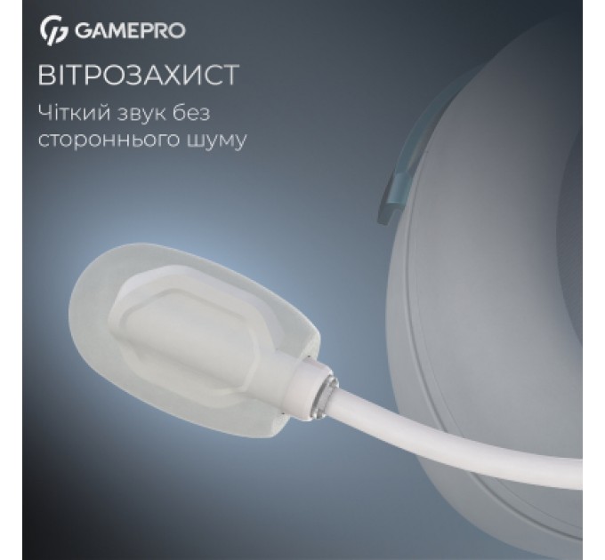 GamePro Навушники GamePro Asgard Freya Pro Wireless White/Blue (HSW201WB)