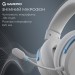 GamePro Навушники GamePro Asgard Skadi Wireless White/Blue (HSW191WB)
