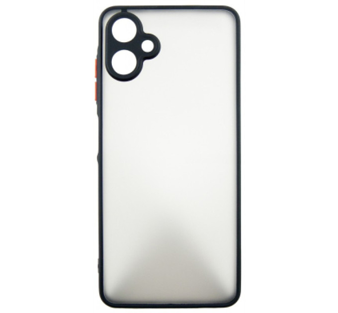 Dengos Чохол до мобільного телефона Dengos Kit Samsung Galaxy A06 case Matte + glass (Black) (DG-KM-126)