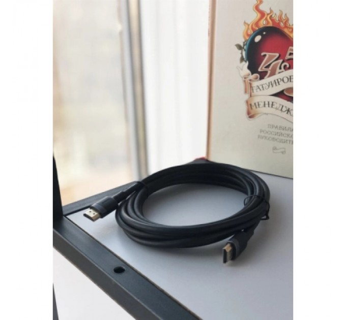 Baseus Кабель мультимедійний HDMI M to HDMI M 2.0m 4K Baseus (CADKLF-F01)