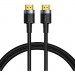 Baseus Кабель мультимедійний HDMI M to HDMI M 2.0m 4K Baseus (CADKLF-F01)