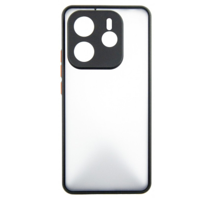 Dengos Чохол до мобільного телефона Dengos Matte Xiaomi Redmi Note 14 (Black) (DG-TPU-MATT-155)