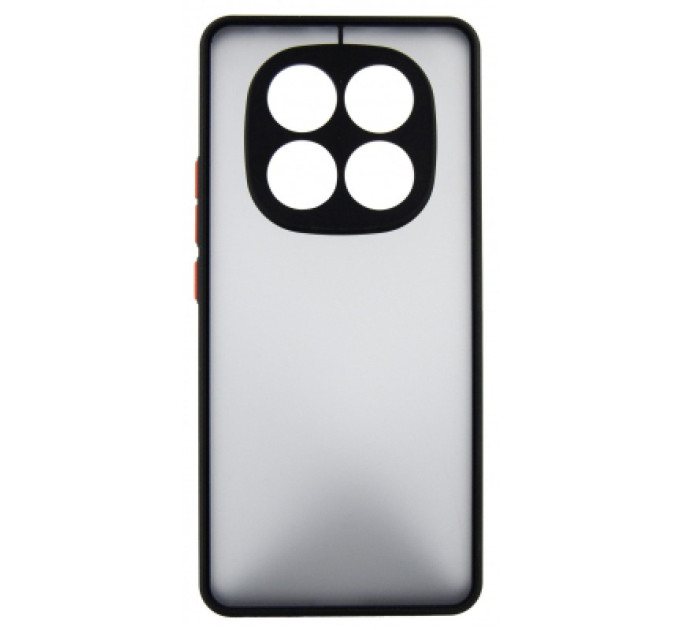 Dengos Чохол до мобільного телефона Dengos Matte Xiaomi Redmi Note 14 Pro (Black) (DG-TPU-MATT-156)