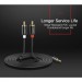Ugreen Кабель мультимедійний 3.5mm M to 2xRCA M 1.0m AV116 black Ugreen (10749)