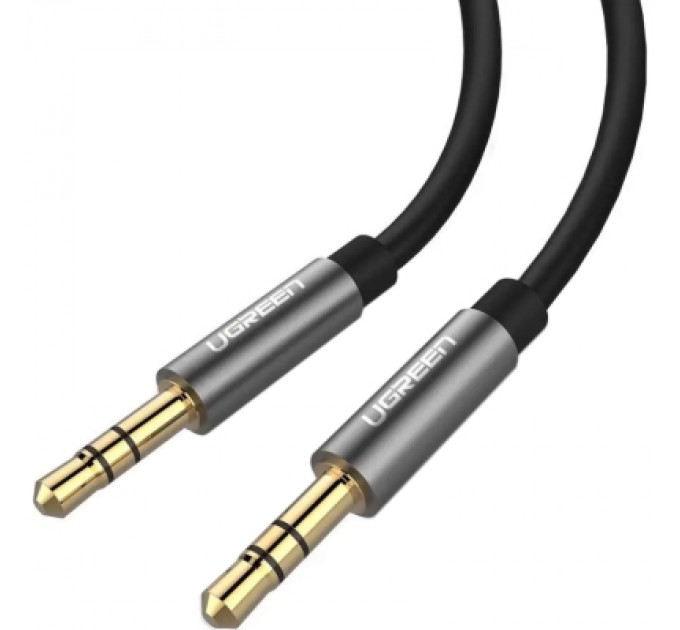 Ugreen Кабель мультимедійний 3.5mm M to 3.5mm M 1.5m AV119 black Ugreen (10734)