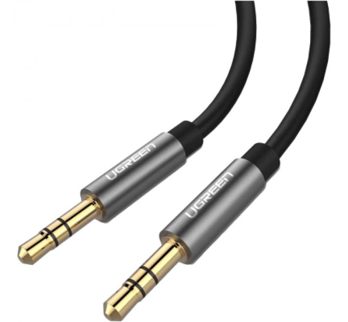 Ugreen Кабель мультимедійний 3.5mm M to 3.5mm M 3.0m AV119 black Ugreen (10736)