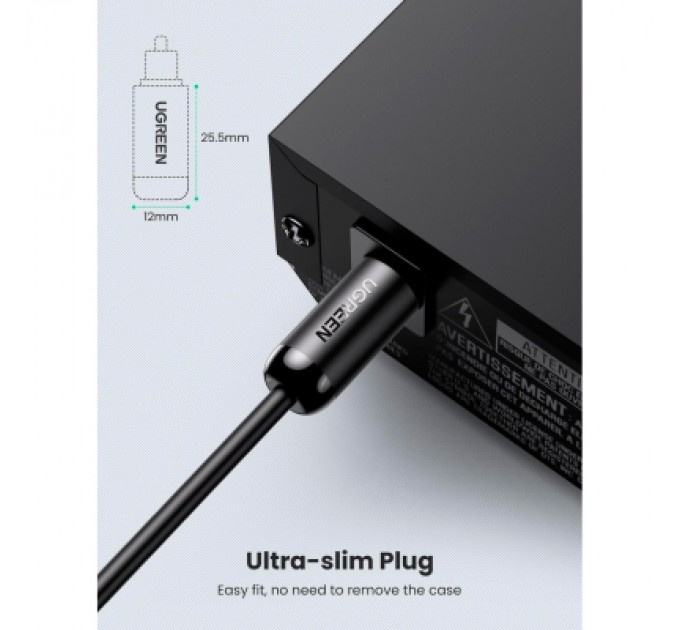 Ugreen Кабель мультимедійний Optical Toslink 1.5m AV122 black Ugreen (70891)