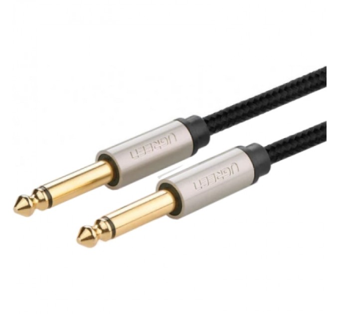 Ugreen Кабель мультимедійний 6.35mm M to 6.35mm M 2.0m AV128 gray Ugreen (10638)