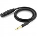 Ugreen Кабель мультимедійний 6.35mm M to XLR F 5.0m AV131 black Ugreen (20721)