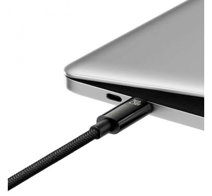 Baseus Дата кабель USB-C to USB-C 1.0m 240W Black Baseus (CAWJ040001)