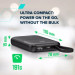 Canyon Батарея універсальна Canyon 10000mAh OnPower 101 PD/22.5W built-in cable Black (CNS-CPB101BK)