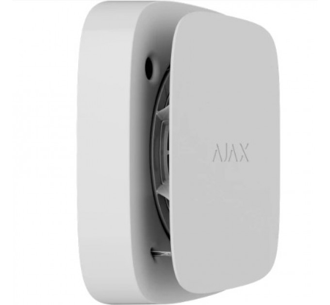 Ajax Бездротовий пожежний датчик Ajax FireProtect 2 RB white з сенсорами диму,температури та чадного газу
