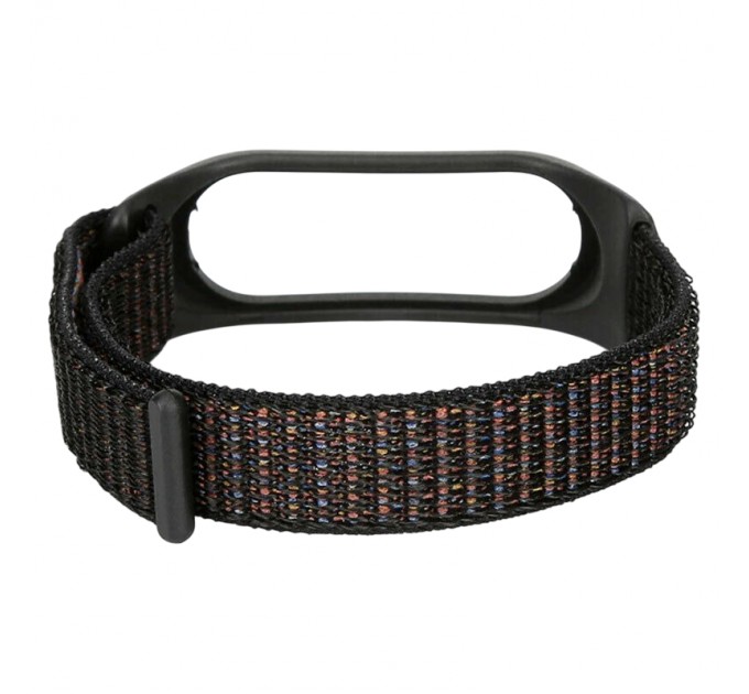 BeCover Ремінець BeCover Nylon Style для Xiaomi Mi Smart Band 7 Black (707655)