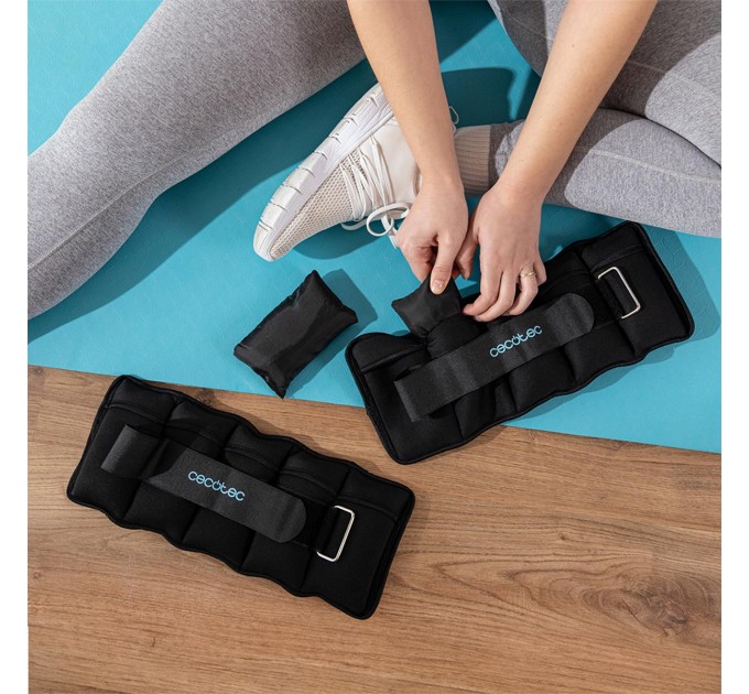Cecotec Обтяжувачі Cecotec Drumfit AnkleBell 2500 Neo (2шт по 2,5кг) (CCTC-07208)