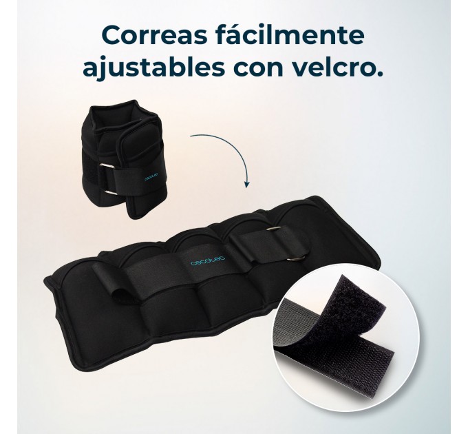 Cecotec Обтяжувачі Cecotec Drumfit AnkleBell 2500 Neo (2шт по 2,5кг) (CCTC-07208)