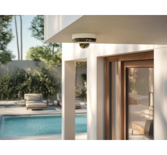 Ajax Ajax DomeCam Mini HL (8 Mp/2.8 mm) ASP white відеокамера спостереження