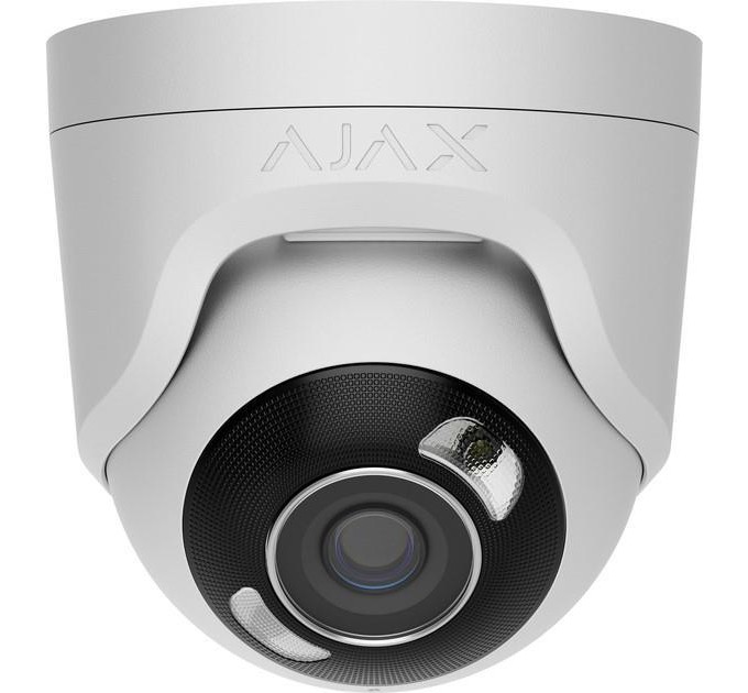 Ajax Ajax TurretCam HL (8 Mp/4 mm) ASP white відеокамера спостереження