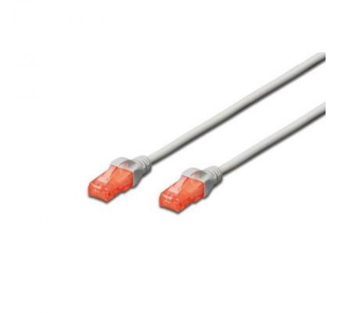 Assmann Патч-корд 0.5м, CAT 6 UTP, AWG 26/7, Cu, LSZH Digitus (DK-1617-005)