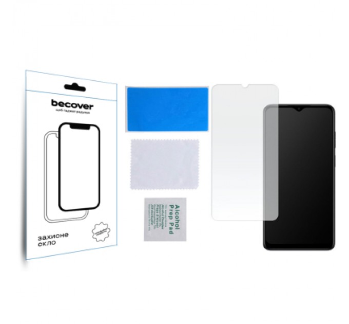 BeCover Скло захисне BeCover Motorola Moto E22/E22i 3D Crystal Clear Glass (709732)