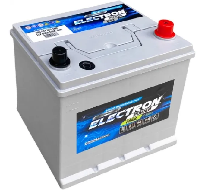 ELECTRON Акумулятор автомобільний ELECTRON POWER MAX 65Ah ASIA Ев (-/+) (650EN) (565 027 065 SMF)