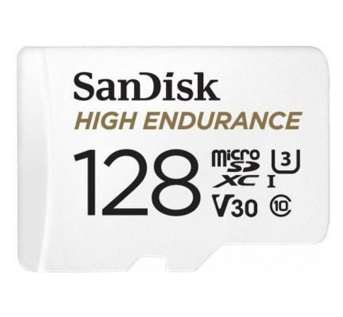SanDisk Карта пам'яті SanDisk 128GB microSDXC class 10 UHS-I U3 V30 High Endurance (SDSQQNR-128G-GN6IA)