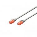 Assmann Патч-корд 0.25м, CAT 6 UTP, AWG 26/7, Cu, LSZH Digitus (DK-1617-0025)