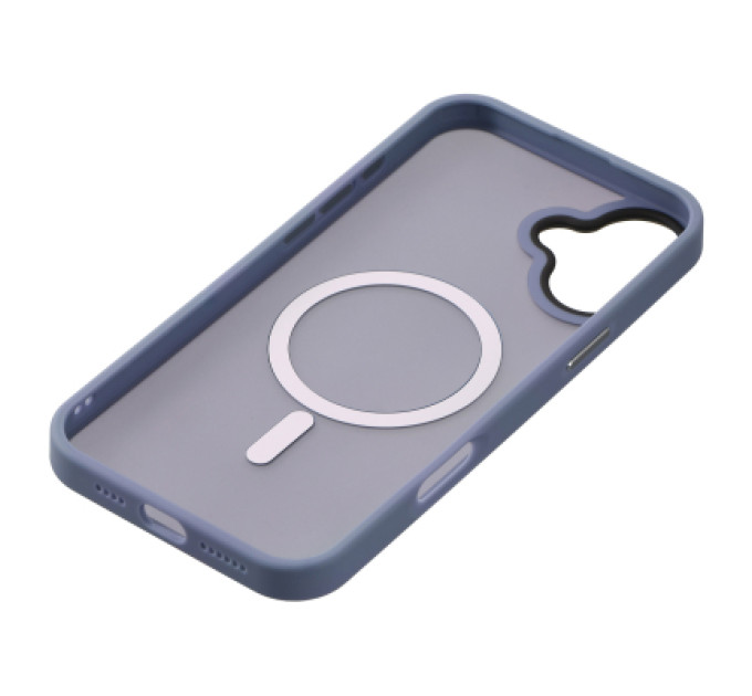 2E Чохол до мобільного телефона 2E iPhone 16 Plus Soft Touch MagSafe Cover light blue (2E-IPH-16PL-OCLS-LB)