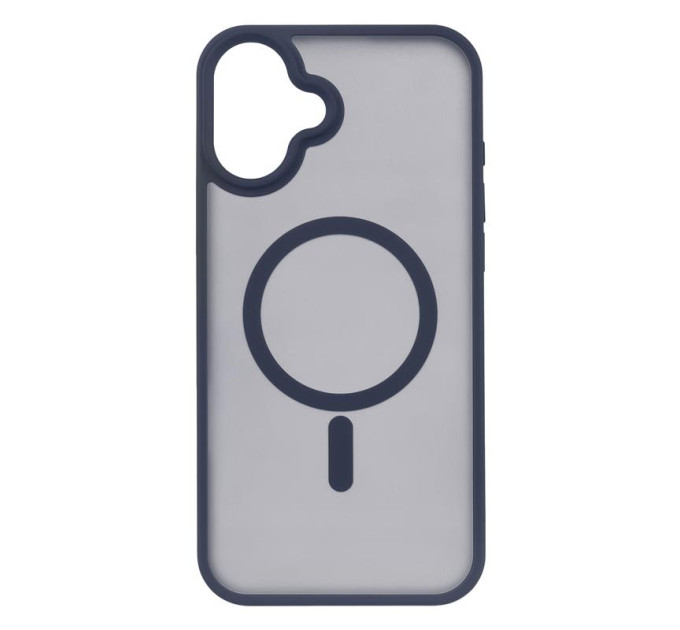 2E Чохол до мобільного телефона 2E iPhone 16 Plus Soft Touch MagSafe Cover dark blue (2E-IPH-16PL-OCLS-DB)