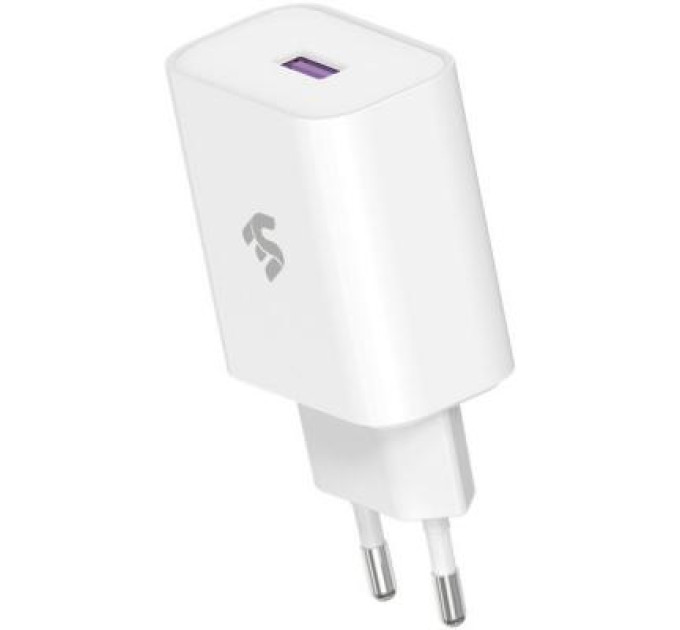 2E Зарядний пристрій 2E USB-C Wall Charger PD3.0 DC5V/3A, 20W, white (2E-WC1USBC20W-W)