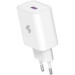 2E Зарядний пристрій 2E USB-C Wall Charger PD3.0 DC5V/3A, 20W, white (2E-WC1USBC20W-W)
