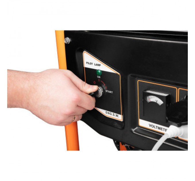 Neo Tools Генератор Neo Tools 230V, 1 фаза, 6/6.5kW, електростарт, AVR (04-731)