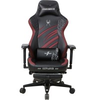 Крісло для геймерів 1stPlayer Duke Black Red