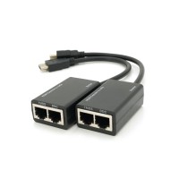 Адаптер HDMI extender passive 30m 2xCAT5E/6 Voltronic (YT-SEP HDMI/2P-30m)