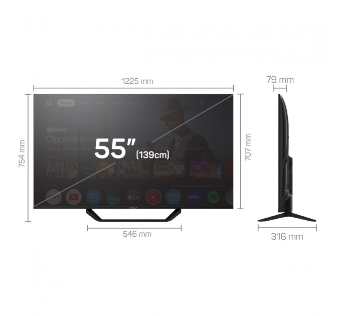 Tesla Телевізор Tesla 55E655BUS