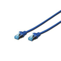 Патч-корд Digitus 5м, cat.5e, SF-UTP, AWG 26/7, blue (DK-1531-050/B)