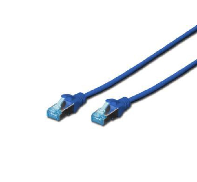 Assmann Патч-корд Digitus 5м, cat.5e, SF-UTP, AWG 26/7, blue (DK-1531-050/B)