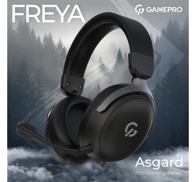 GamePro Навушники GamePro Asgard Freya Black (HS145B)
