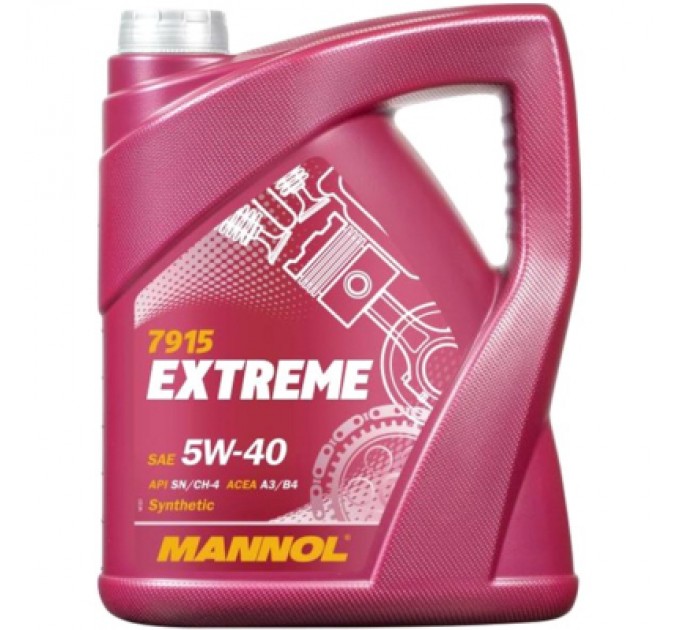 Mannol Моторна олива Mannol EXTREME 5л 5W-40 (MN7915-5)