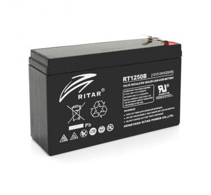 Ritar Батарея до ДБЖ Ritar AGM RT1250B, 12V-5Ah (RT1250B)