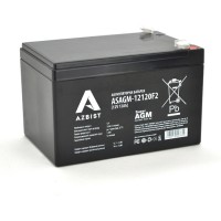 Батарея до ДБЖ AZBIST 12V 12 Ah Super AGM (ASAGM-12120F2) Батарея до ДБЖ AZBIST 12V 12 Ah Super AGM (ASAGM-12120F2)