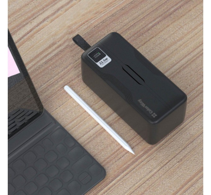 ColorWay Батарея універсальна ColorWay 50 000 mAh PD/18W, QC3.0/22.5, Digital Display, Black (CW-PB500LPC5BK-PDD)