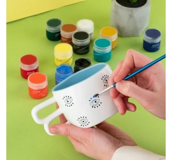 Kite Акрилові фарби Kite Creative 12 кольорів, 20 мл (K-275)