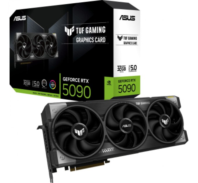 ASUS Відеокарта ASUS GeForce RTX5090 32GB TUF GAMING (TUF-RTX5090-32G-GAMING)