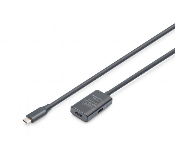 Digitus Дата кабель USB-С M/F 5.0m USB3.2 Gen1 Active 5G Digitus (DA-73108)