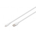 Digitus Дата кабель USB 2.0 AM to Lightning 2.0m 12W white Digitus (AK-600108-020-W)