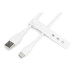 Digitus Дата кабель USB 2.0 AM to Type-C 1.0m 60W white Digitus (AK-300340-010-W)